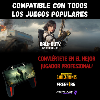 WarGrip - Mando Gamer 4 dedos