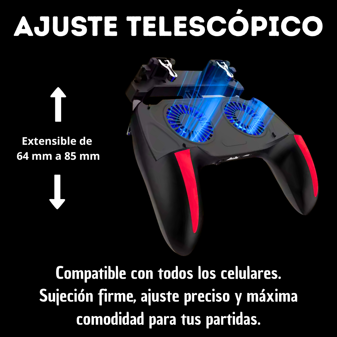 WarGrip - Mando Gamer 4 dedos